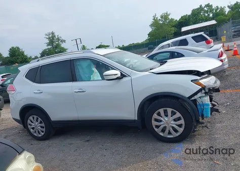 2016 Nissan Rogue S z USA, uszkodzony, nr VIN KNMAT2MT2GP645455